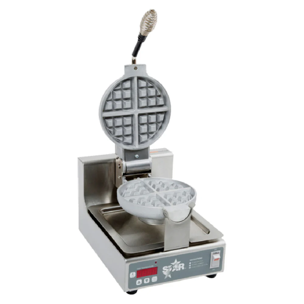 Star SWBB_208-240/60/1 10 Inch Dutch Waffle Maker Electric with Aluminum Grid
