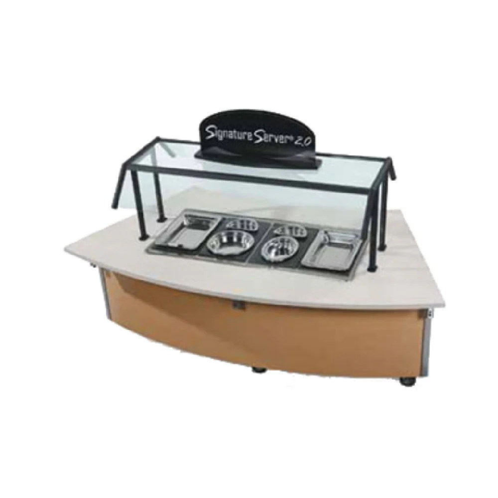 Vollrath 97340 97 Inch Four Well Hot Food Station with Laminate or Corian Countertop Vollrath 97340 97 Inch Four Well Hot Food Station with Laminate or Corian Countertop