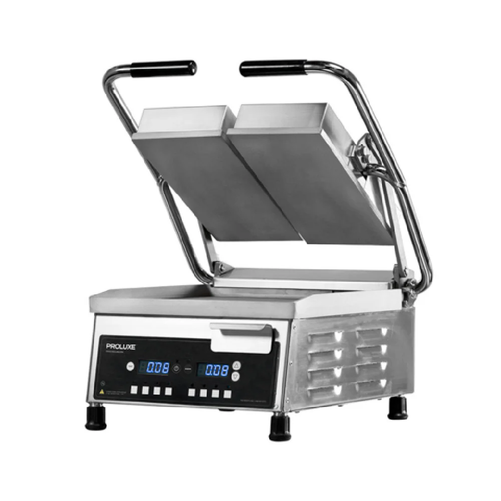 Proluxe SL1266 16 Inch Dual Grilling Surface Electric Sandwich Grill with Aluminum Plates Proluxe SL1266 16 Inch Dual Grilling Surface Electric Sandwich Grill with Aluminum Plates