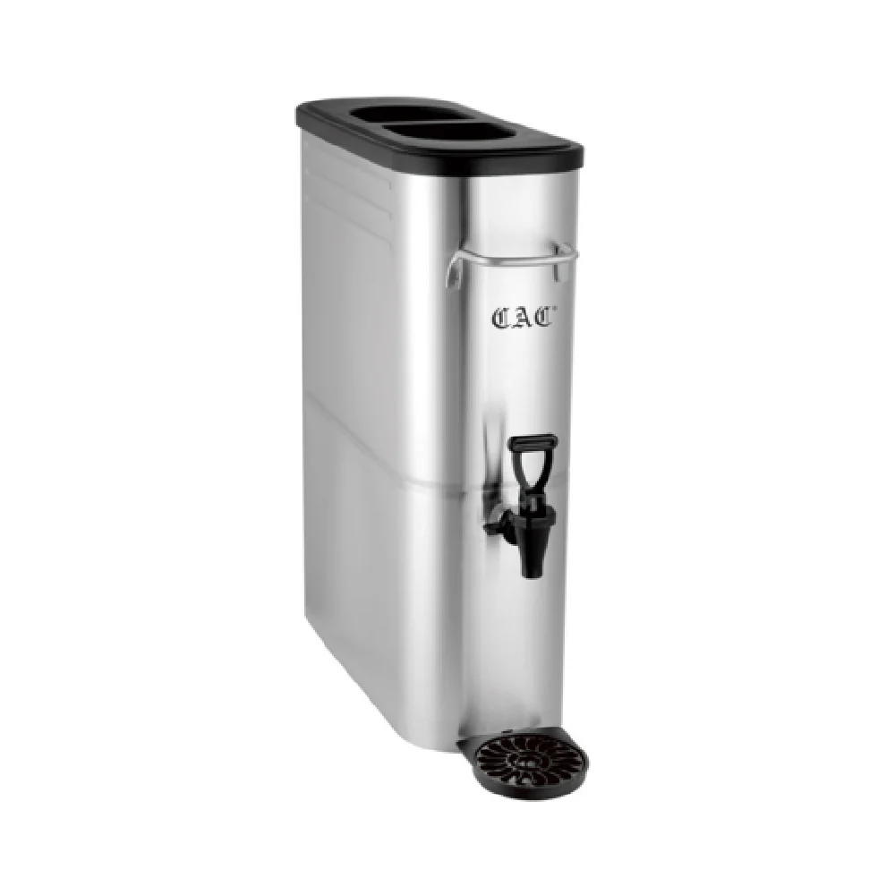 CAC China BVDS-IT5 5 Gallon Iced Tea Dispenser with Anti-Drip Faucet and Handles