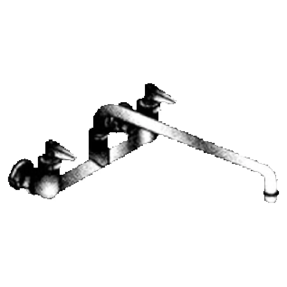 SPG International USF-12-S Universal Stainless Standard Duty Faucet Splash-mounted 12