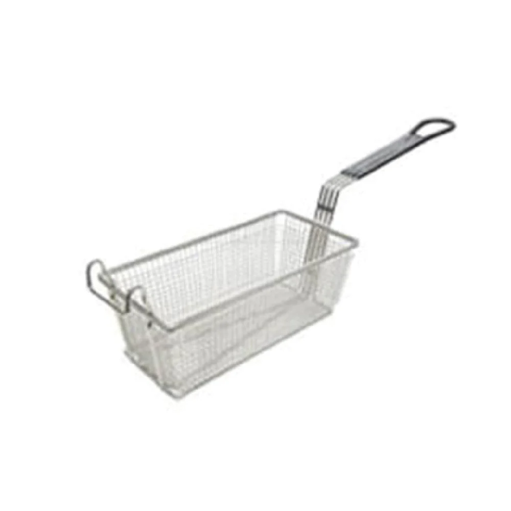 Admiral Craft FBR-13912 13-1/4 Inch Fry Basket Front Hook Nickel Plated Steel