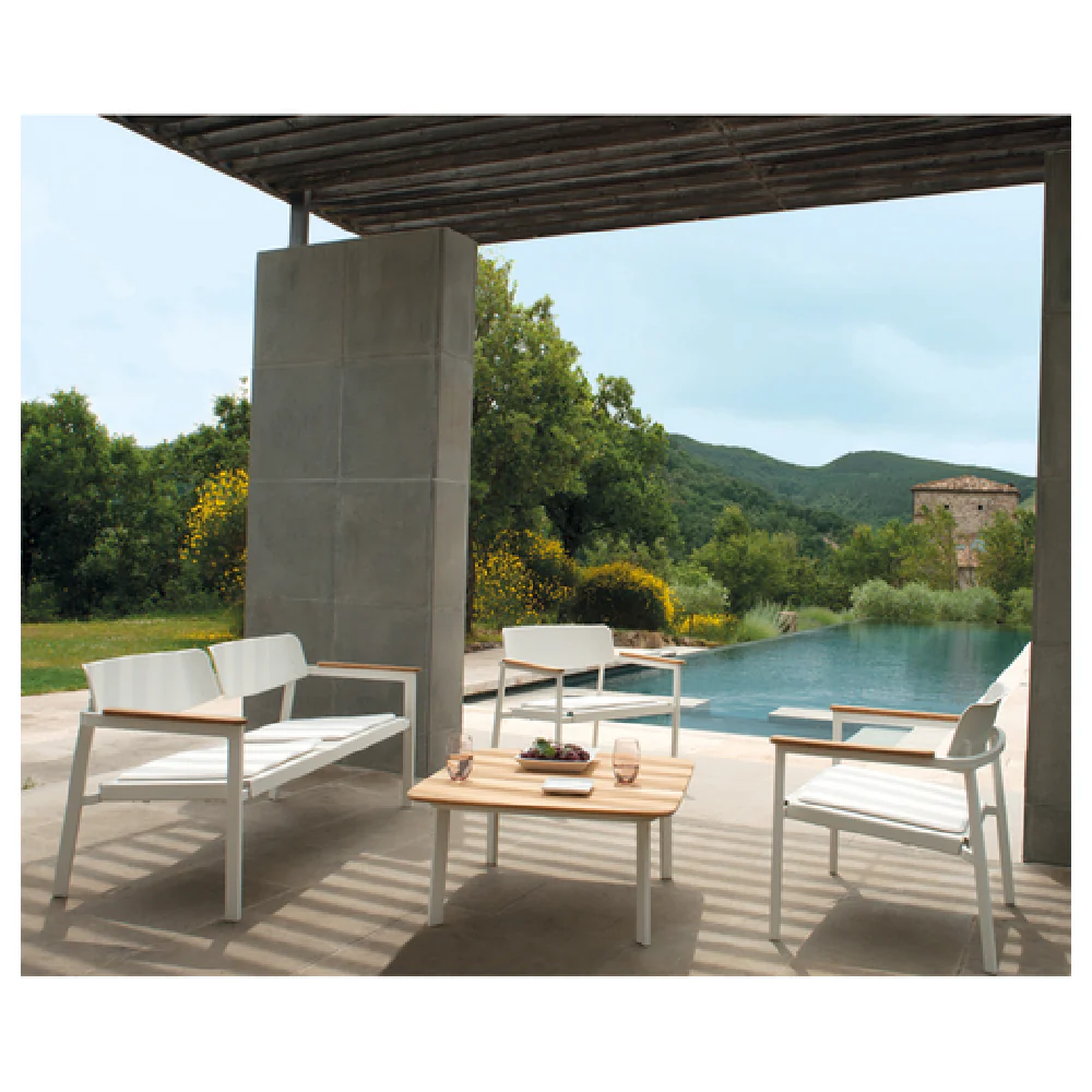 emuamericas, llc 252 31 Inch Square Shine Teak Low Table with Aluminum Frame emuamericas, llc 252 31 Inch Square Shine Teak Low Table with Aluminum Frame