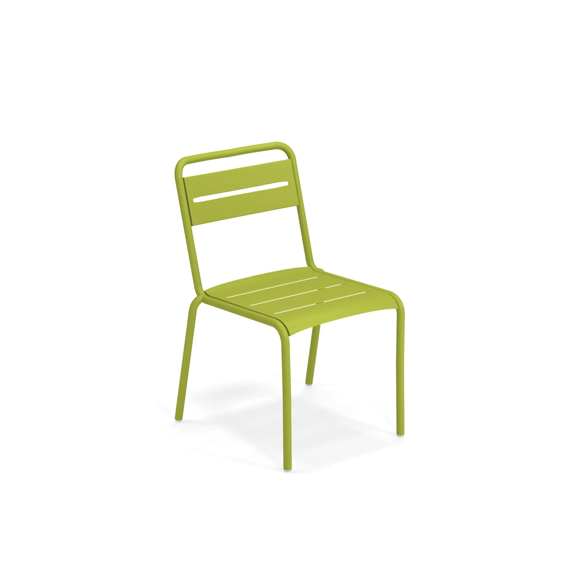 emuamericas, llc E161N-60 21 Inch Star Stacking Side Chair Outdoor Metal Slats emuamericas, llc E161N-60 21 Inch Star Stacking Side Chair Outdoor Metal Slats