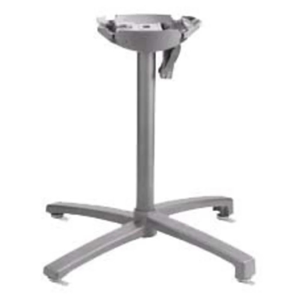 Grosfillex USX1W009 22 Inch X 22 Inch X-One Tilt Top Base Aluminum Silver Gray Grosfillex USX1W009 22 Inch X 22 Inch X-One Tilt Top Base Aluminum Silver Gray
