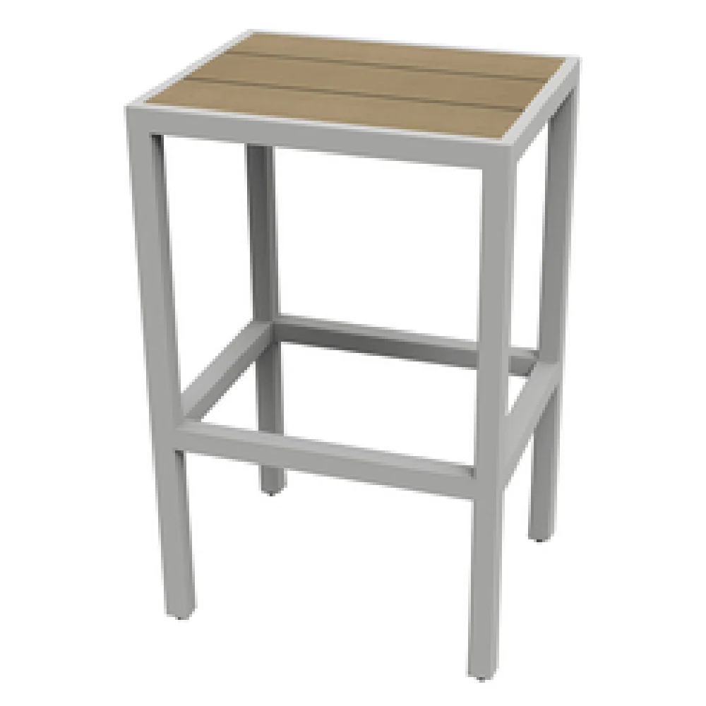 Plantation Prestige Commercial Furniture 8770310-02 13 Inch Backless Durango Stool Aluminum Plantation Prestige Commercial Furniture 8770310-02 13 Inch Backless Durango Stool Aluminum