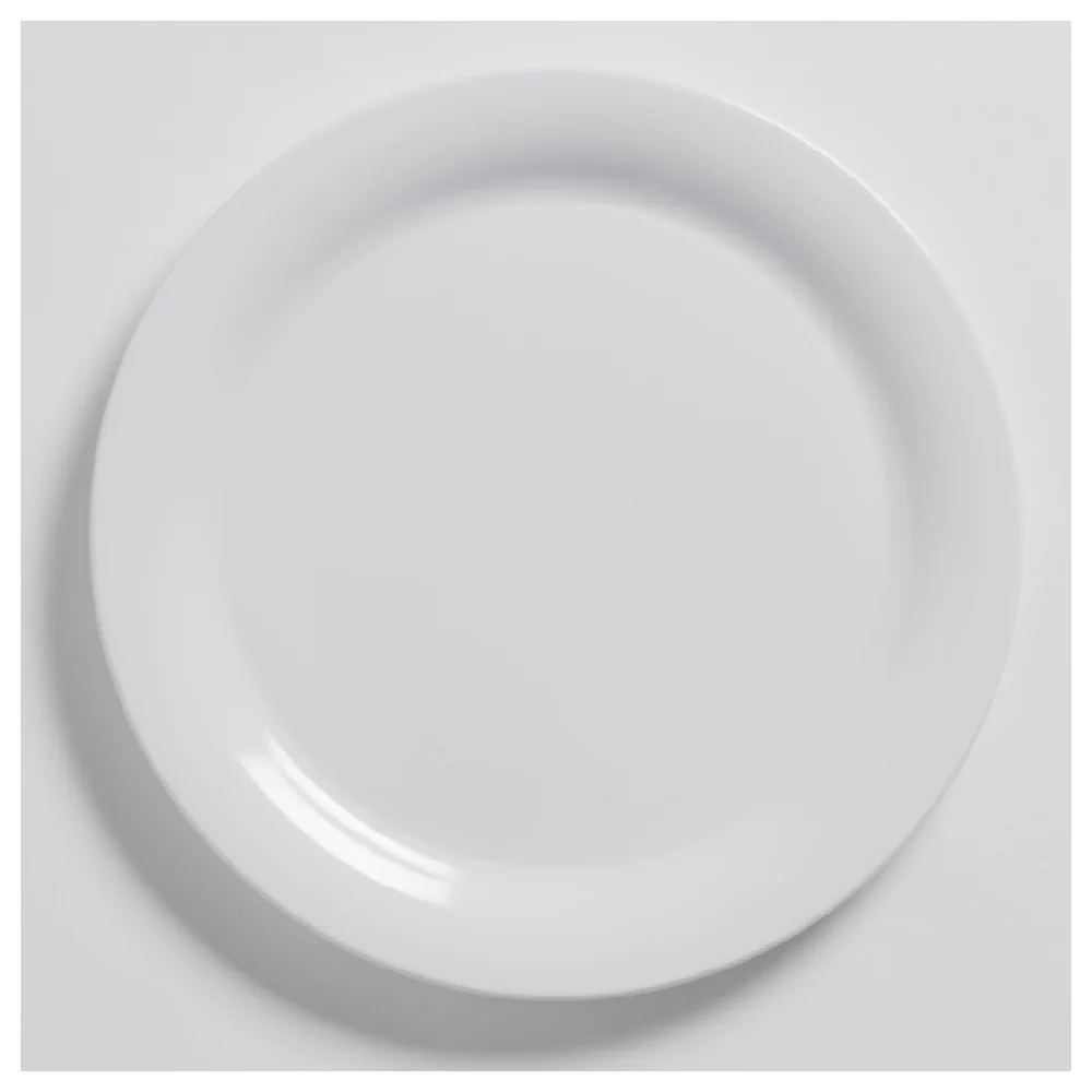American Metalcraft DPW9WH 9 Inch Diameter Round Plate Break-Resistant White Melamine American Metalcraft DPW9WH 9 Inch Diameter Round Plate Break-Resistant White Melamine