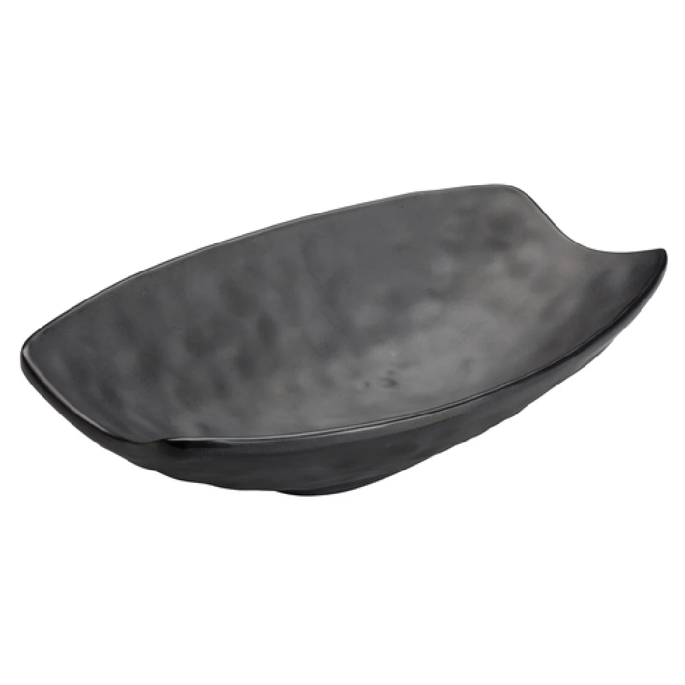 Winco WDM019-307 16 Oz Bowl Break-resistant Oval Melamine Black 10 Inch Winco WDM019-307 16 Oz Bowl Break-resistant Oval Melamine Black 10 Inch