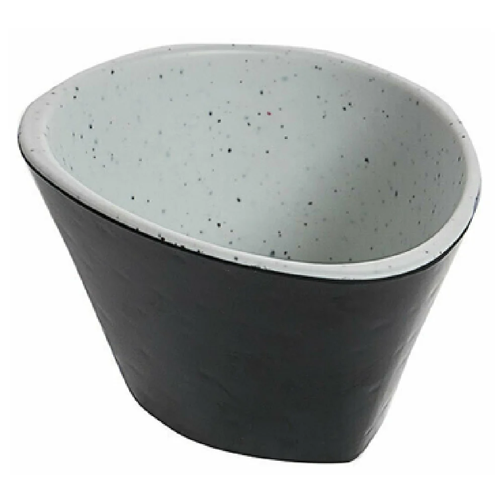 GET Enterprises RIV300 10.15 Oz Melamine Bowl Triangular Black - 48 Packs GET Enterprises RIV300 10.15 Oz Melamine Bowl Triangular Black - 48 Packs