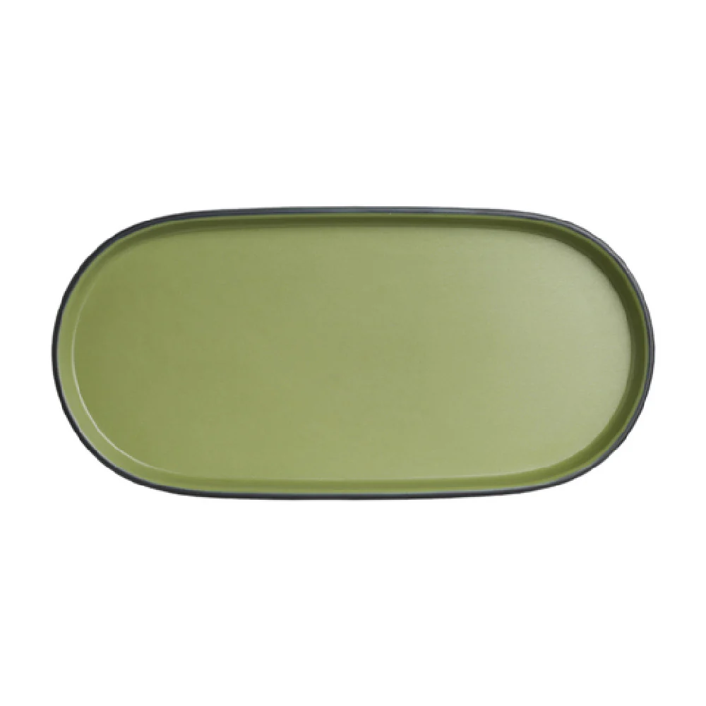 Steelite 7820JB015 10 Inch Oval Plate Melamine Baja Cactus 2 Dozen Packs Steelite 7820JB015 10 Inch Oval Plate Melamine Baja Cactus 2 Dozen Packs