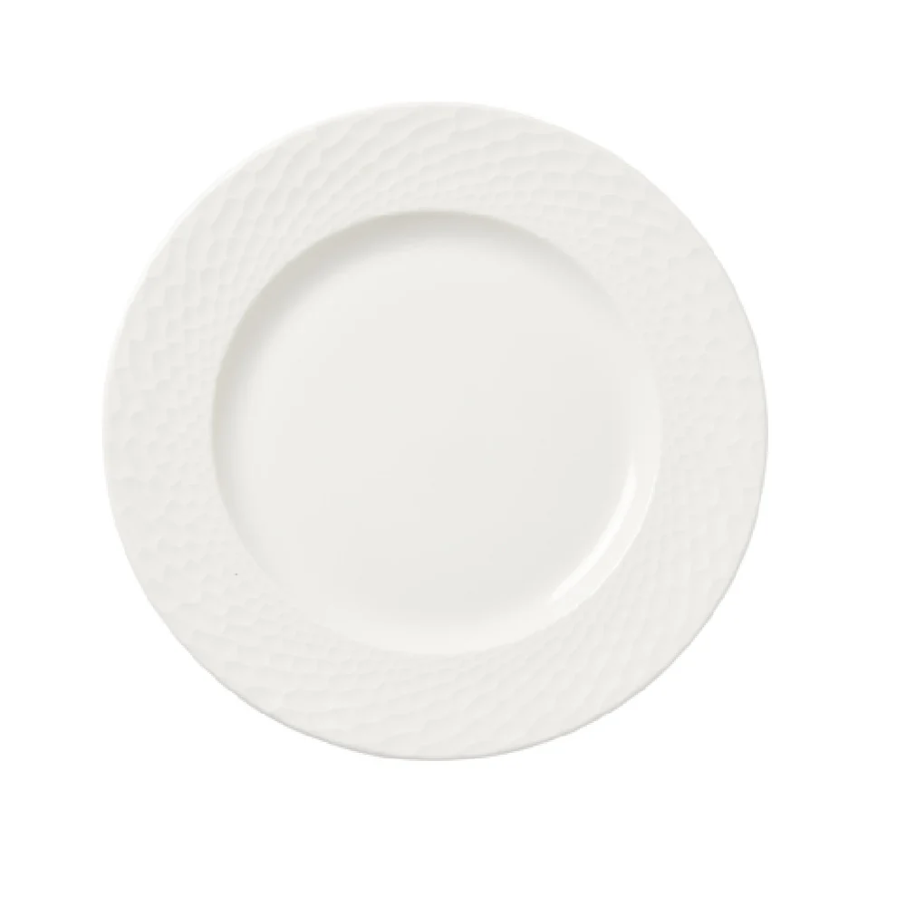 Steelite 9120C1281 10.625 Inch Round Plate Mid Rim Alumina Ceramic
