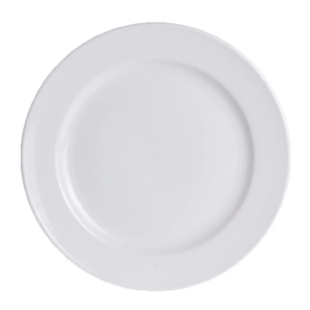 Steelite 6334P465 9-1/2 Inch Diameter Porcelain Round Banquet Plate