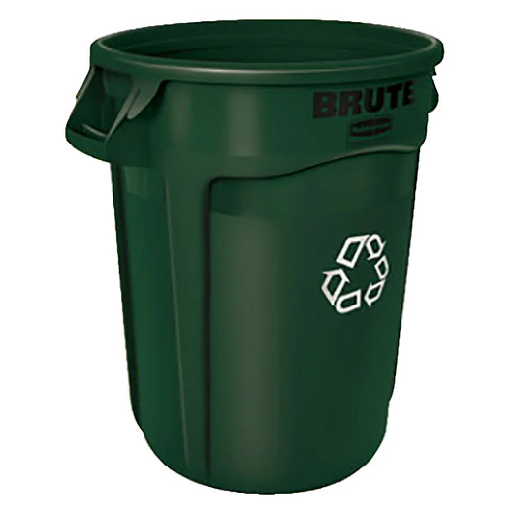 Rubbermaid Commercial Products 1788472 22 Inch Green Recycling Container Rubbermaid Commercial Products 1788472 22 Inch Green Recycling Container