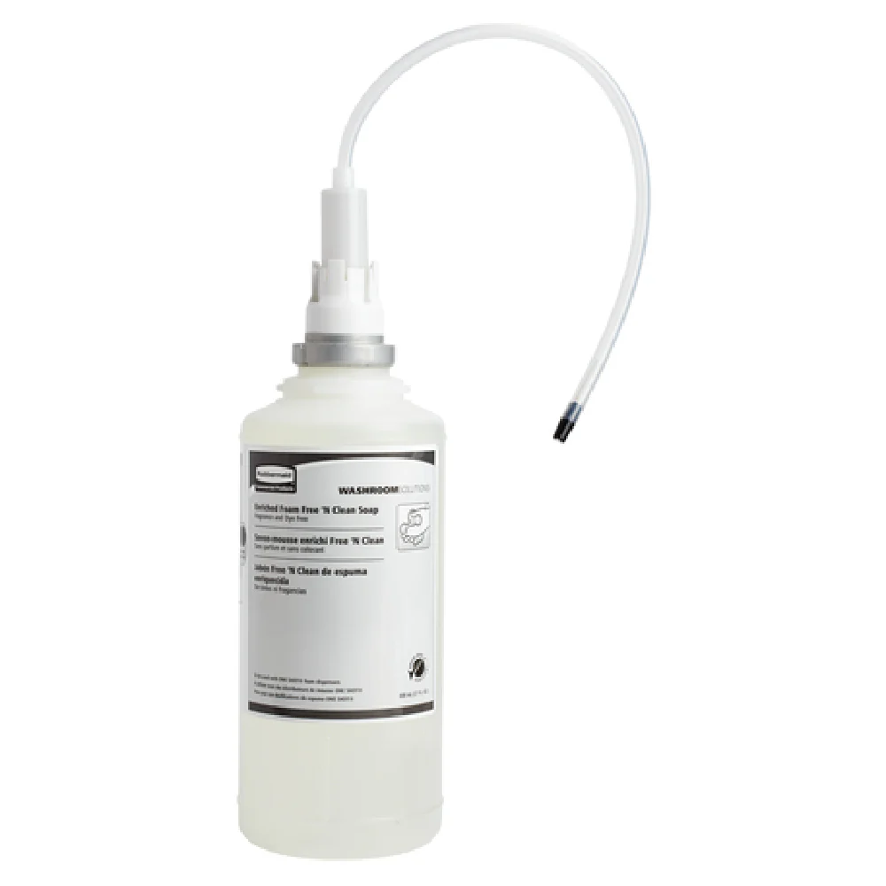 Rubbermaid FG750389 800 ml Free n' Clean Lotion Soap Refill for Manual Foam Dispensers