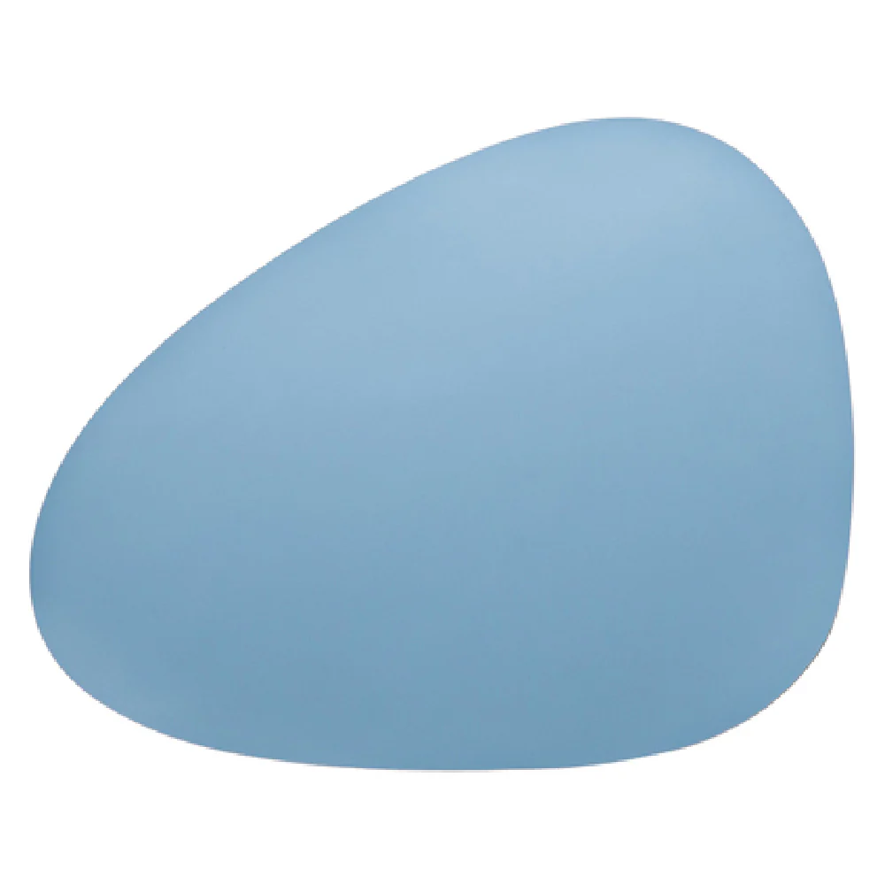 Tableware Solutions USA T2219.G6 12-1/4 Inch x 15-1/2 Inch Hand Wash Polypropylene Blue Placemat