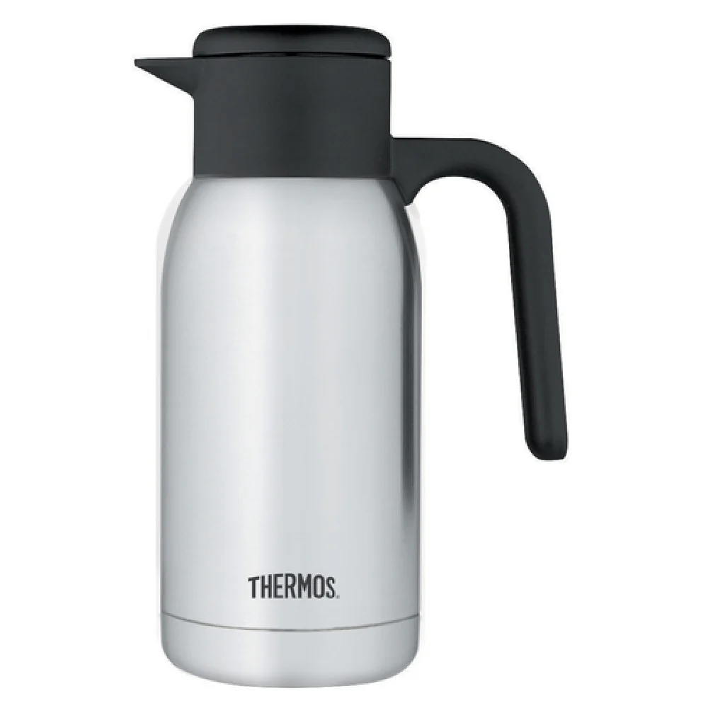 Arc Cardinal FN368 34 Oz Thermos Twist and Pour Carafe Stainless Steel