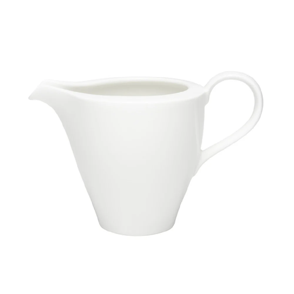 Libbey 9824715 5 Oz Creamer Porcelain With Handle Dishwasher Safe