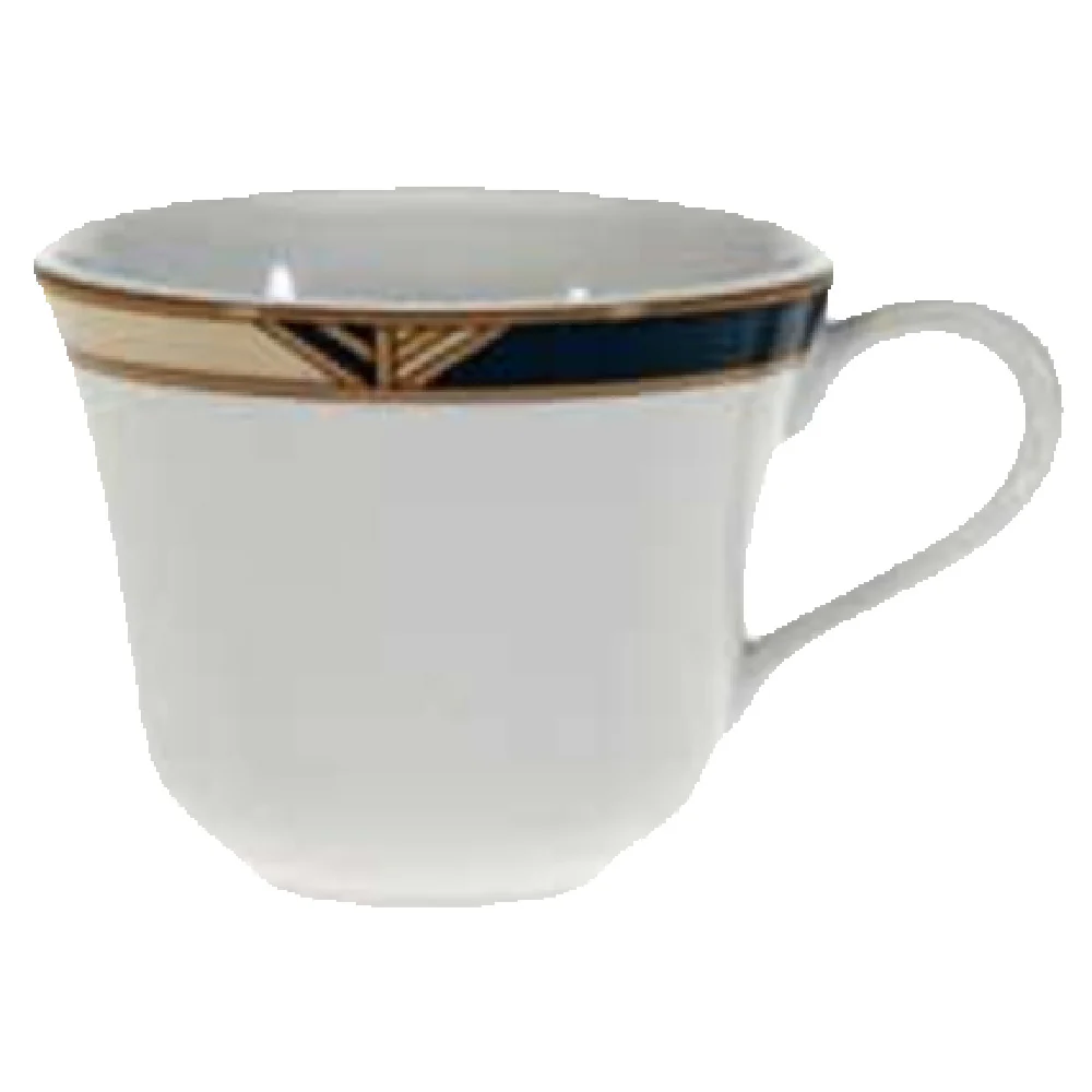 Vertex China AL-1-PS 8-1/2 Oz. Cup with Handle Porcelain Bright White