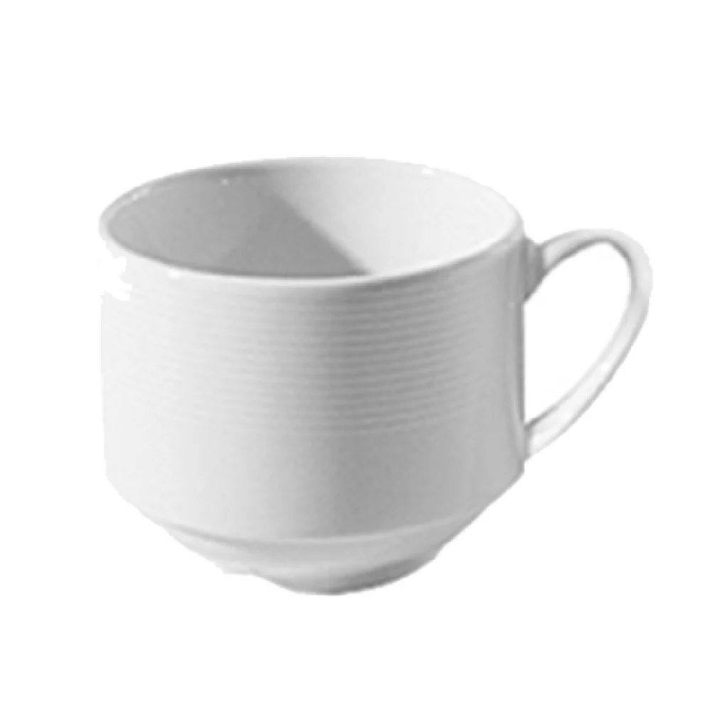 Tableware Solutions USA BCSR.30.22 7-3/4 Oz Cup Embossed Bone China