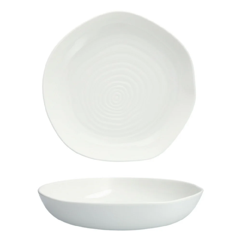 Fortessa 4700.F0000.08 62oz Organic Nami Bowl White Dishwasher Microwave Safe Fortessa 4700.F0000.08 62oz Organic Nami Bowl White Dishwasher Microwave Safe