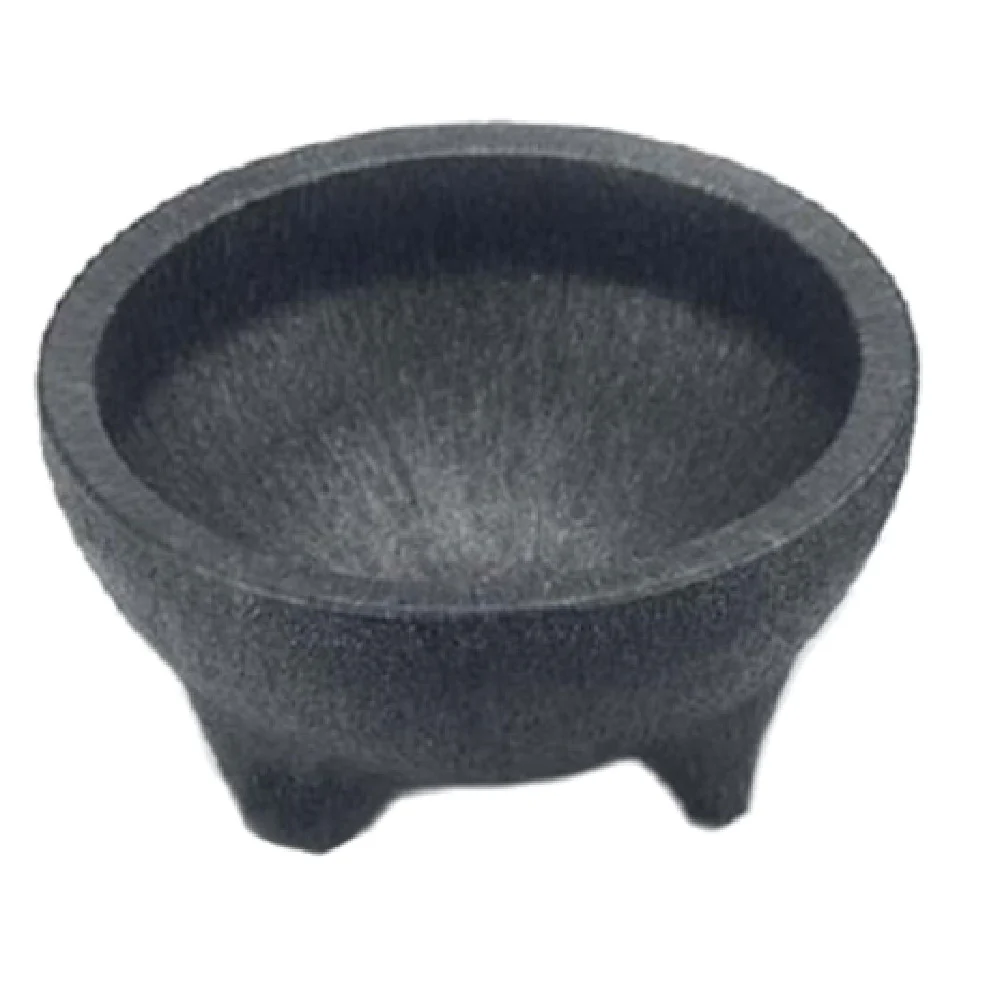 HS Inc NHS1021-CH 56 Oz Molcajete Dish Charcoal Polypropylene Dishwasher Safe