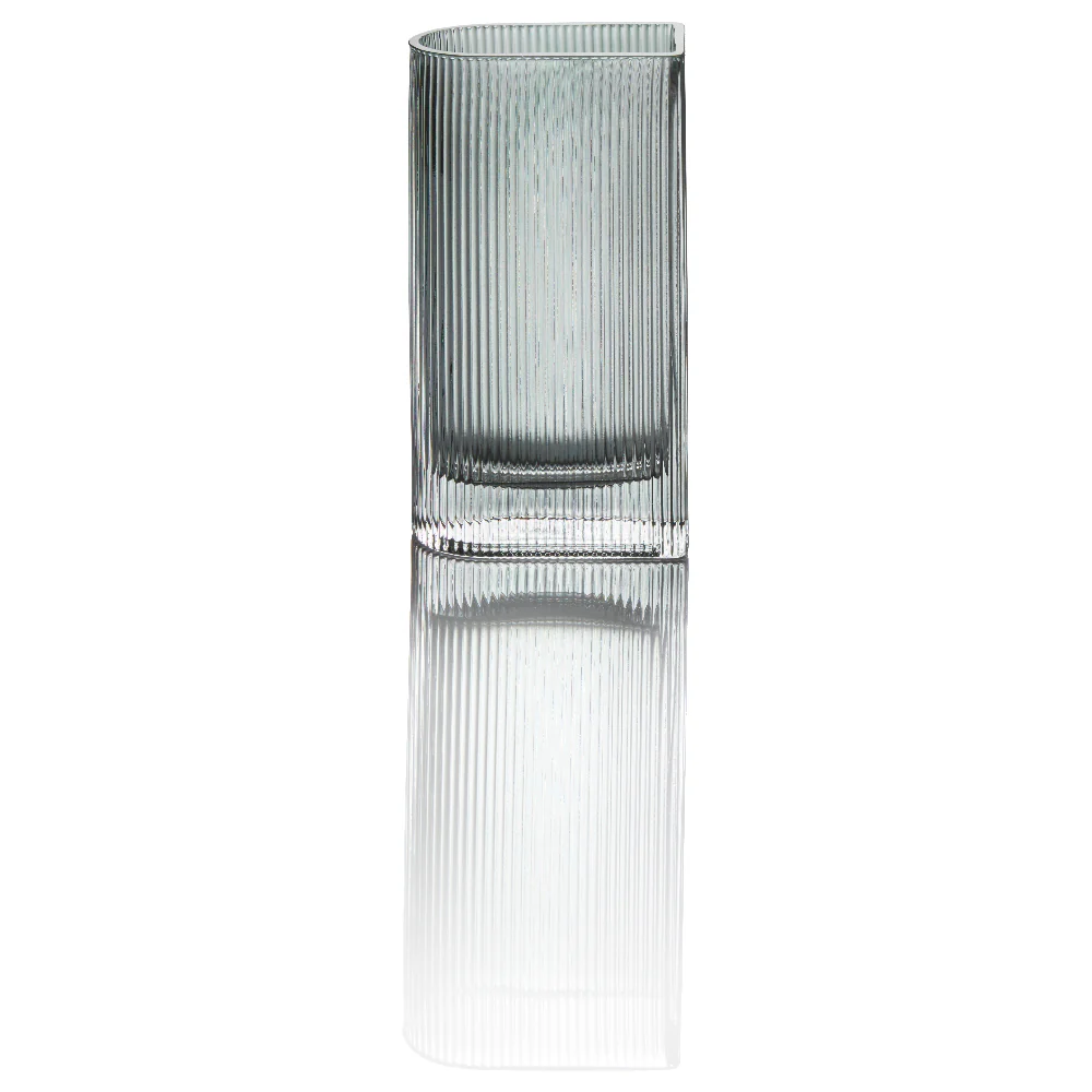 BauscherHepp 53.0096.0227 7.9 Inch Round Bud Vase Glass Smoke Style Lights by WMF