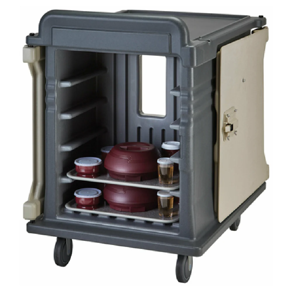 Cambro MDC1520S10D191 30 Inch Meal Delivery Cart Insulated with 2 Doors Granite Gray Cambro MDC1520S10D191 30 Inch Meal Delivery Cart Insulated with 2 Doors Granite Gray