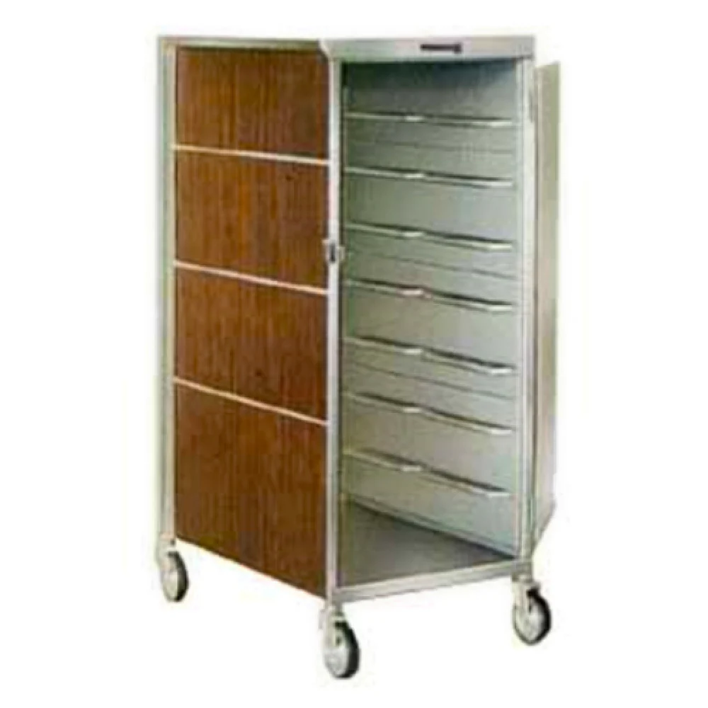 Lakeside 650 24 Inch Cabinet Enclosed Meal Tray Truck with Front Door Lakeside 650 24 Inch Cabinet Enclosed Meal Tray Truck with Front Door