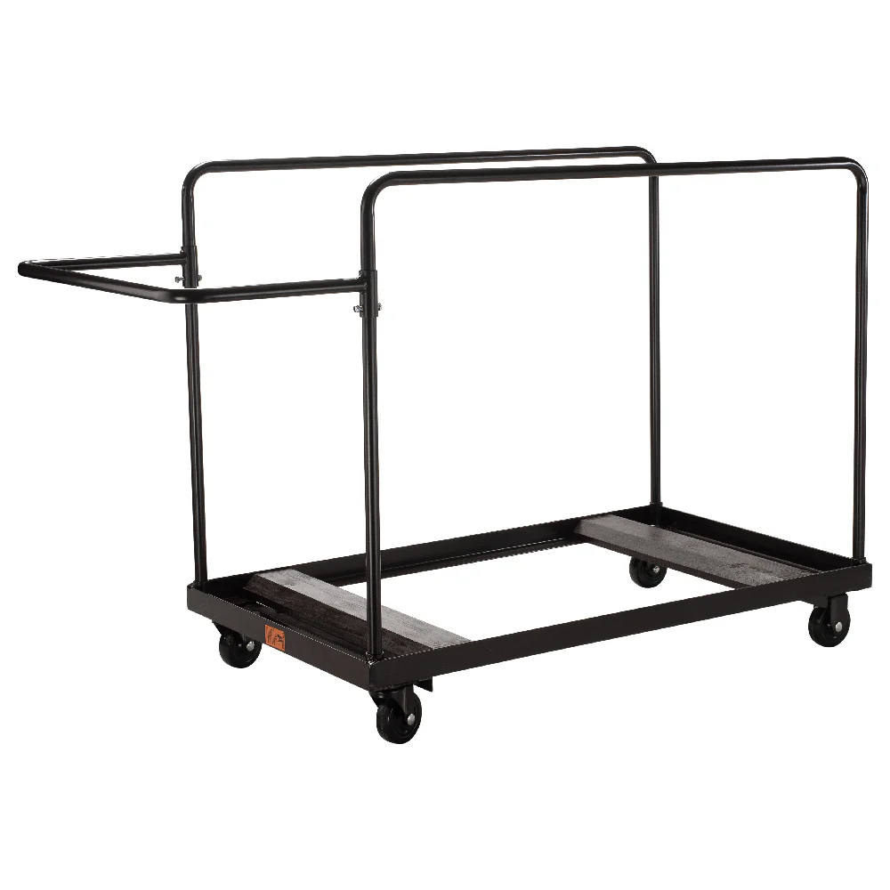 National Public Seating DY-71R 28 Inch Dolly Truck Vertical Storage for 71 Inch Round Tables