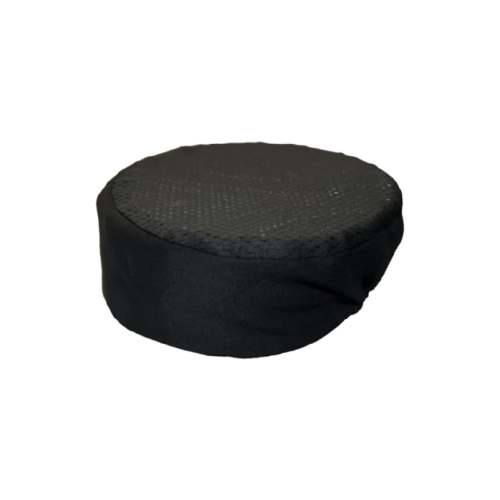 CAC China APHT-1KL Chef's Hat L/XL Black Pillbox 96 Bundles