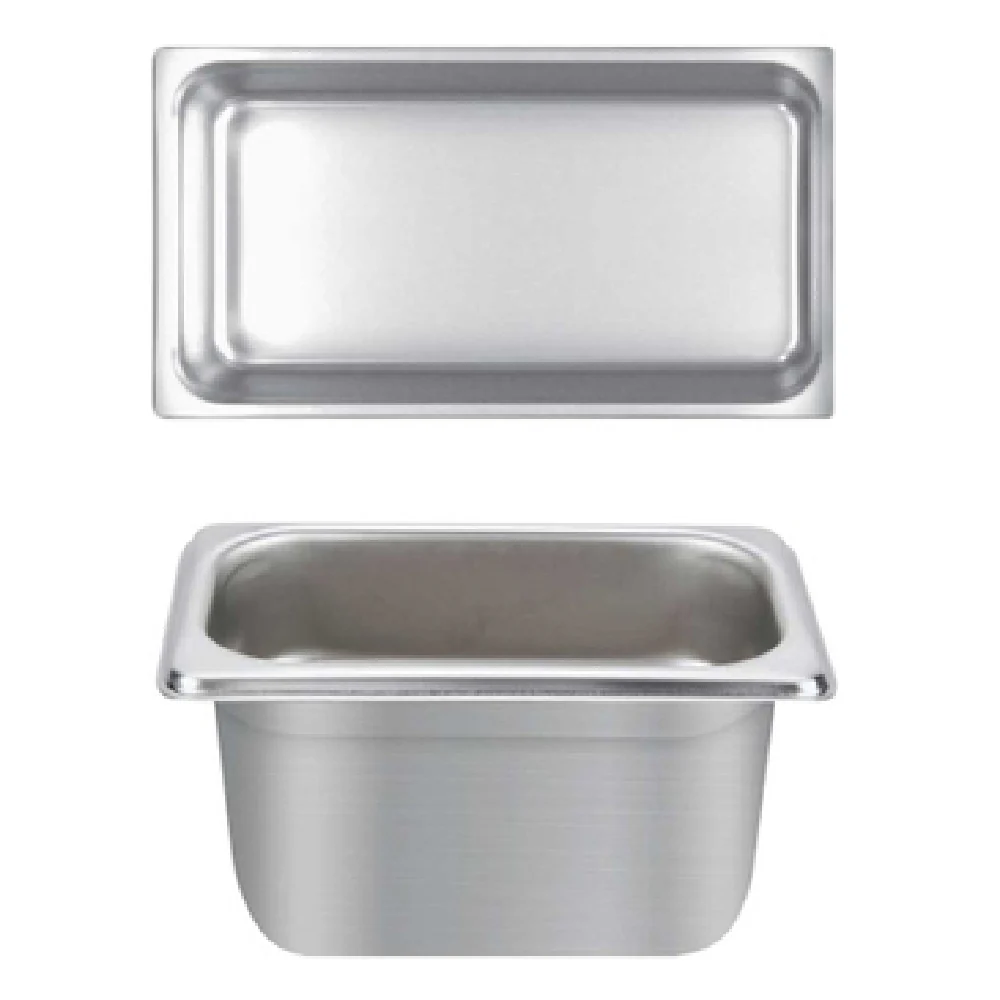 Thunder Group STPA4134 12 Inch Steam Table Pan 18 Gauge Anti-Jam Stainless Steel