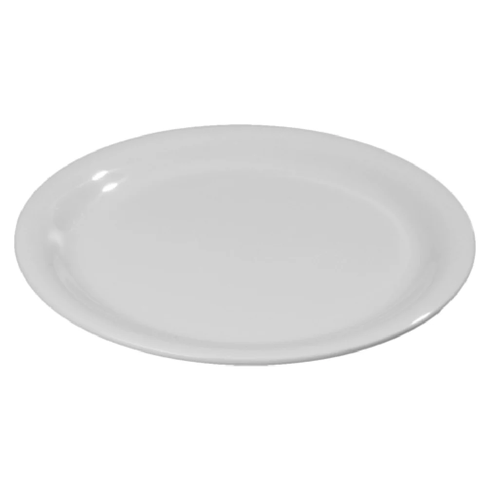 CFS Brands 3300442 9 Inch Narrow Rim Dinner Plate Break Resistant Melamine Bone CFS Brands 3300442 9 Inch Narrow Rim Dinner Plate Break Resistant Melamine Bone