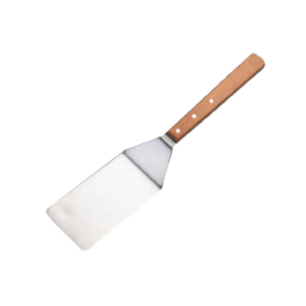 American Metalcraft LT198 4 Inch Wood Handle Turner Stainless Steel Blade American Metalcraft LT198 4 Inch Wood Handle Turner Stainless Steel Blade