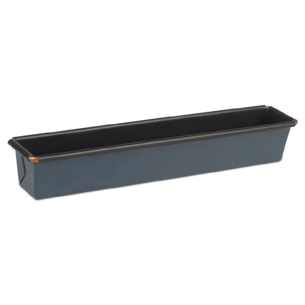 JB Prince M676 11-1/2 Inch Mini Loaf Pan Non-Stick Steel with Straight Sides