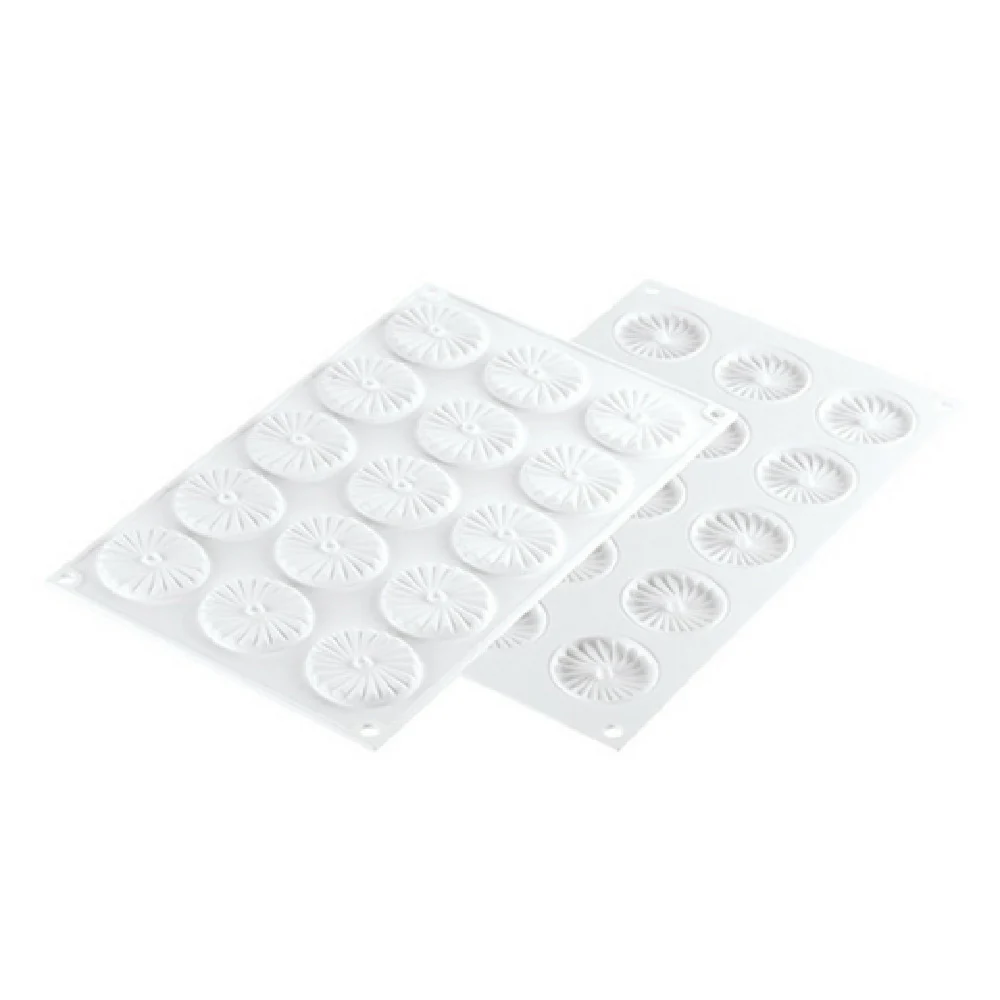 JB Prince MA277 4 Inch Plisse Mold 7ml Cavity Silicone Made in Italy