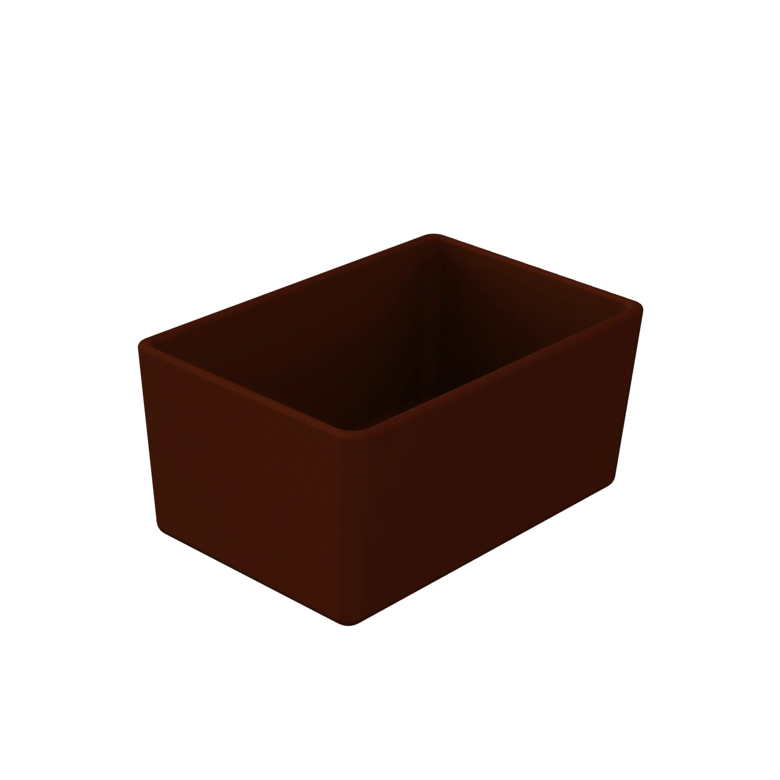 Tablecraft CW5020BR 1 Qt Ninth Size Bowl Cold Holding Dishwasher Safe Brown Cast Aluminum
