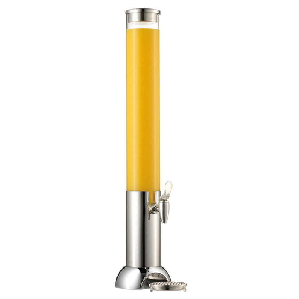 GET Enterprises 3158071 4.2 Quart Juice Dispenser Stainless Steel with Faucet