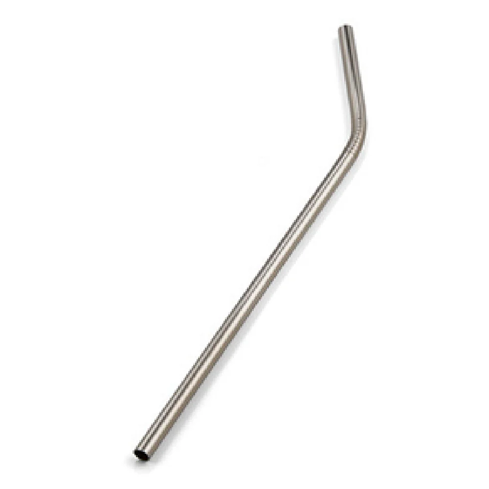 American Metalcraft STWS8 8 Inch Straw Bended Stainless Steel Silver Pack of 12