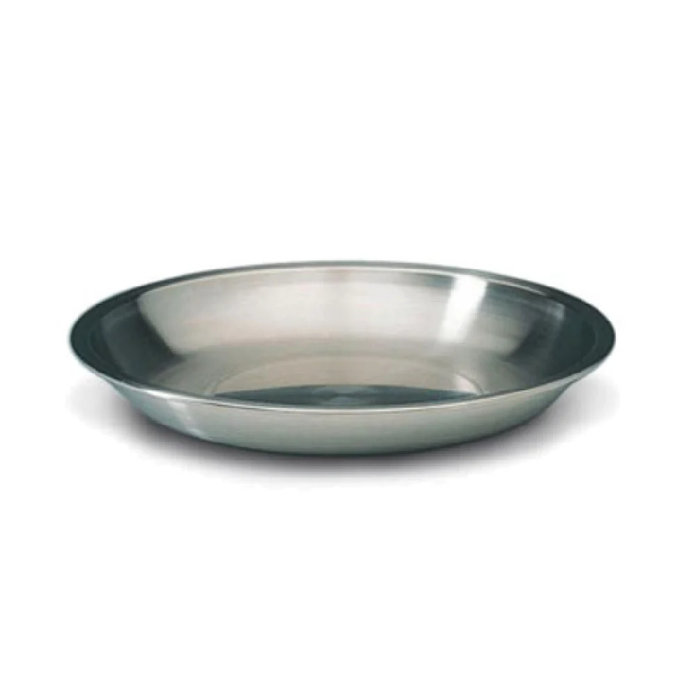 Matfer 713730 12 Inch Seafood Tray Round Stainless Steel with Corrosion Resistance