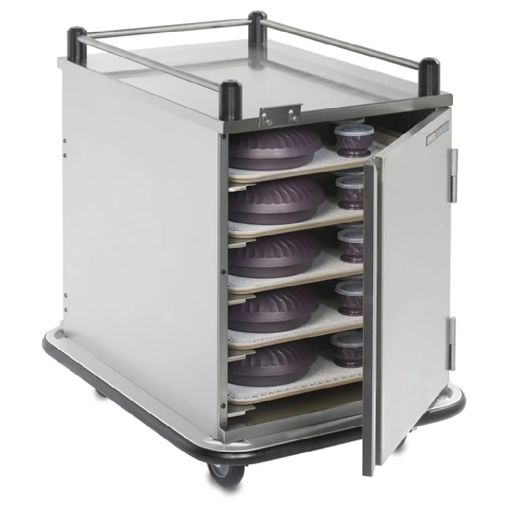 Dinex DXPTVL2T1D20 27 Inch Tray Delivery Cart with Adjustable Slides Stainless Steel Dinex DXPTVL2T1D20 27 Inch Tray Delivery Cart with Adjustable Slides Stainless Steel
