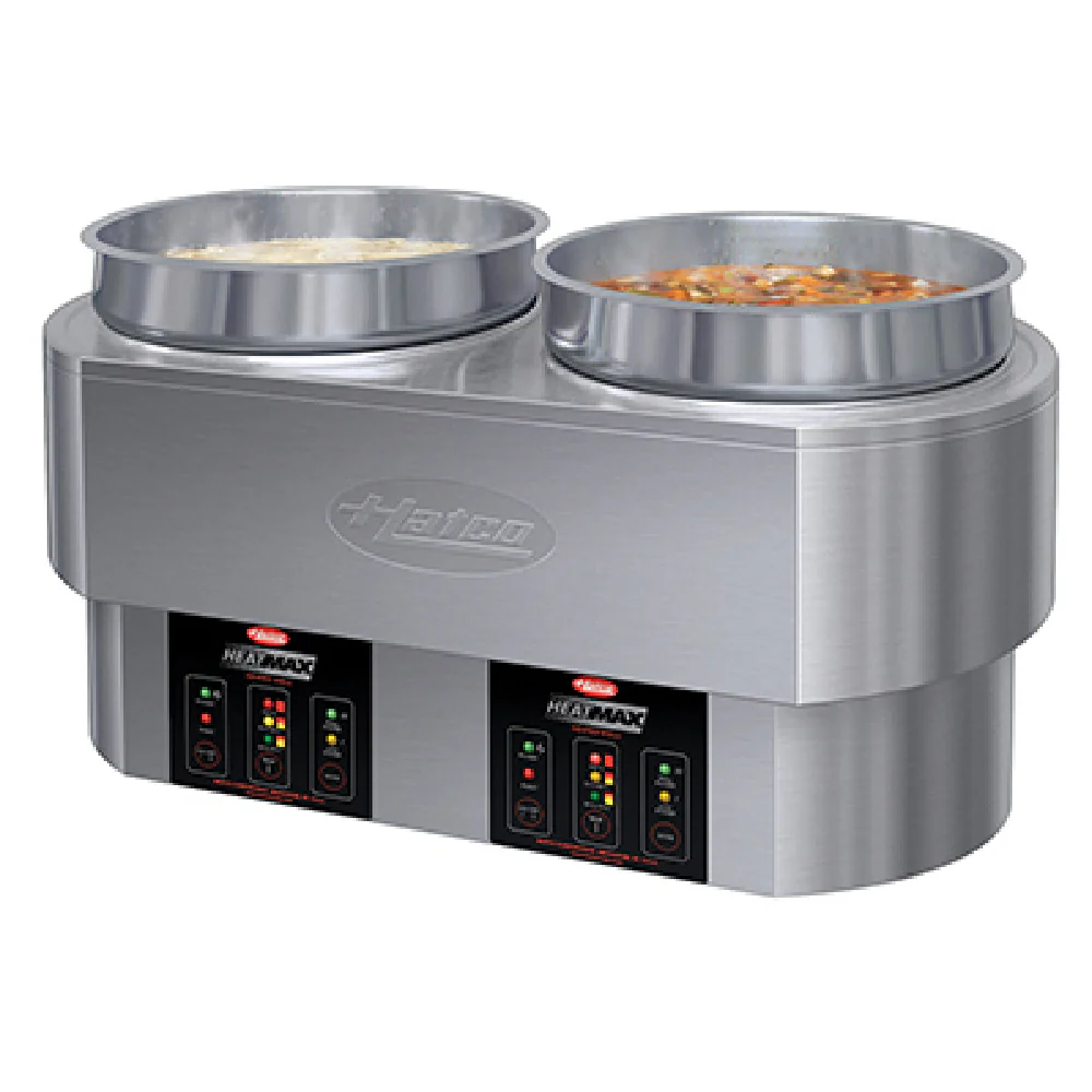 Hatco RHW-2-208-QS 24 Inch Electric Round Food Warmer Cooker Stainless Steel