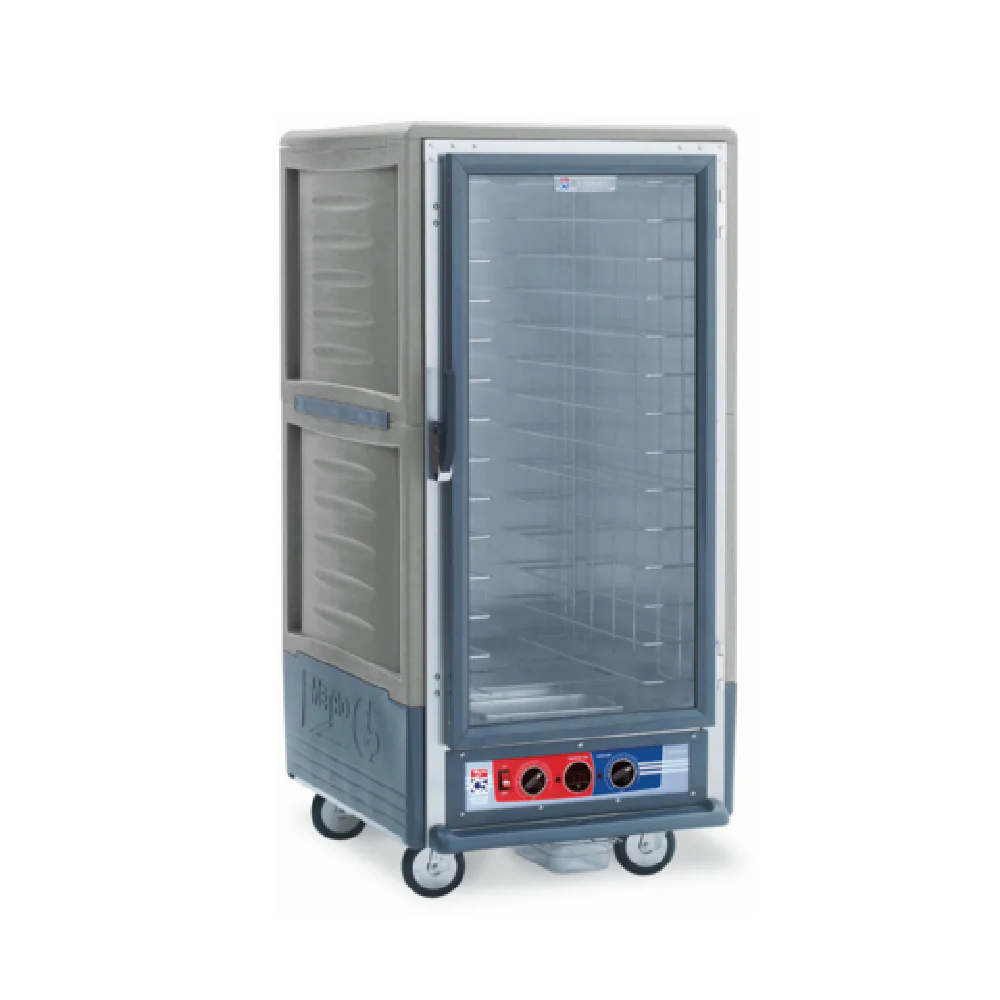 Metro C537-MFC-4-GYA 28 Inch Mobile Heated Holding Proofing Cabinet with Moisture Control