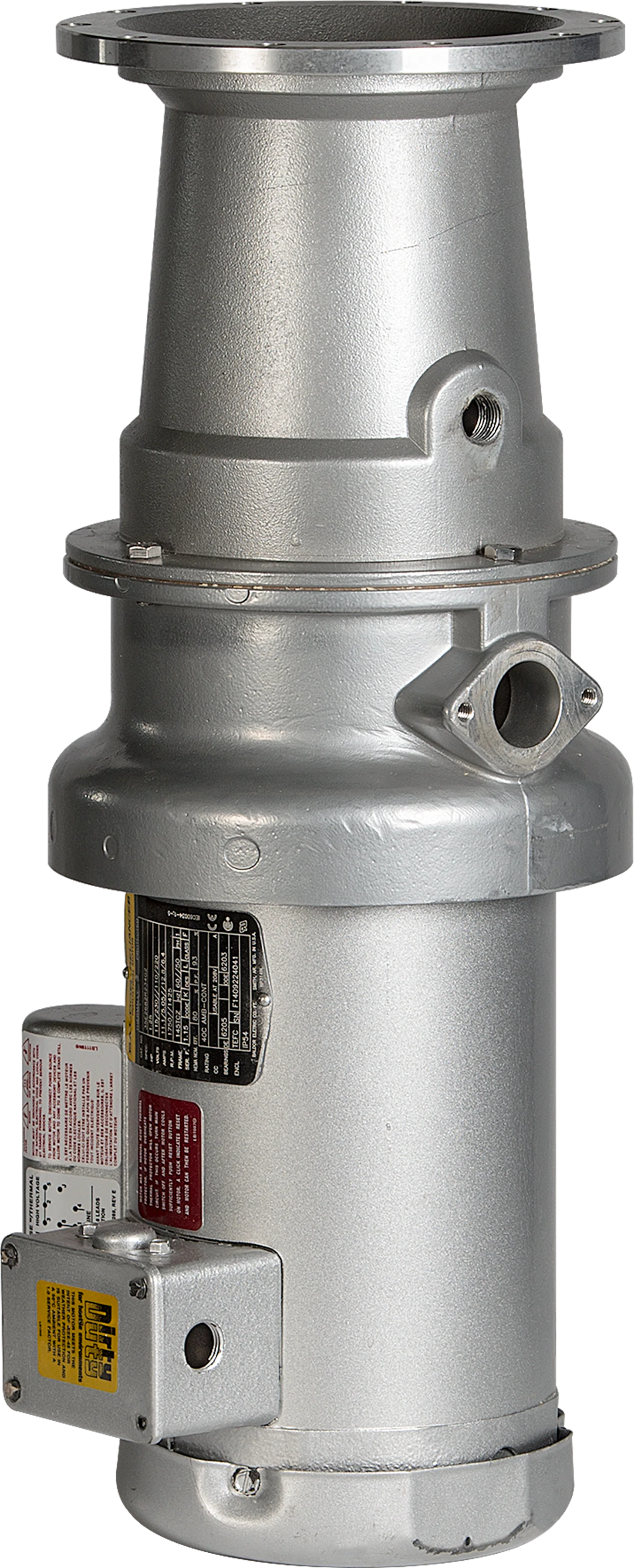 Hobart FD4/50+BUILDUP 1/2 HP Electric Disposer Aluminum Housing Basic Unit