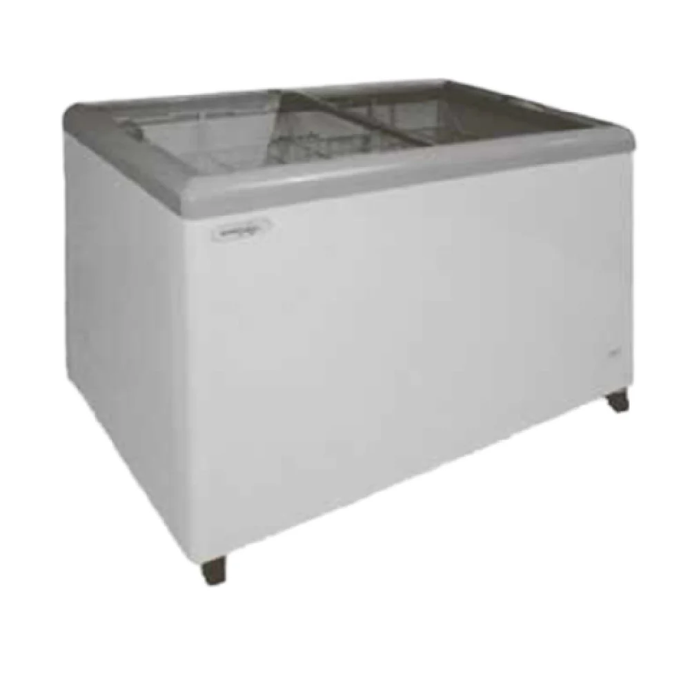Maxximum MXF52F 52 Inch Mobile Ice Cream Freezer 14 Cu Ft - White