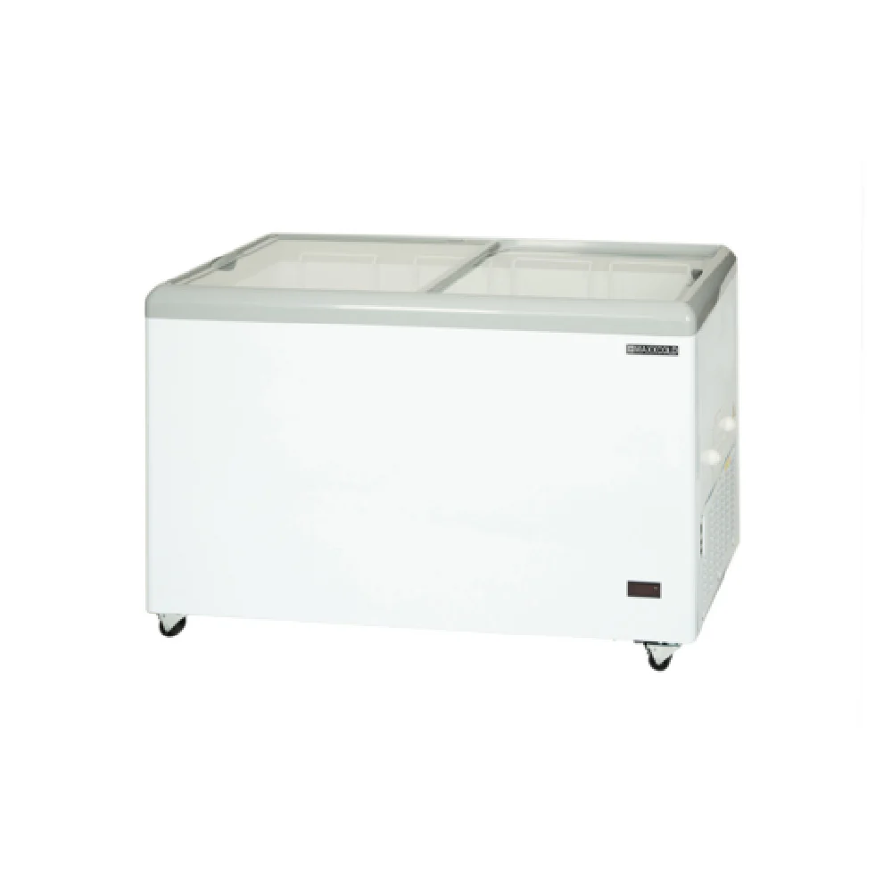 Maxximum MXF52F 52 Inch Mobile Ice Cream Freezer 14 Cu Ft - White Maxximum MXF52F 52 Inch Mobile Ice Cream Freezer 14 Cu Ft - White