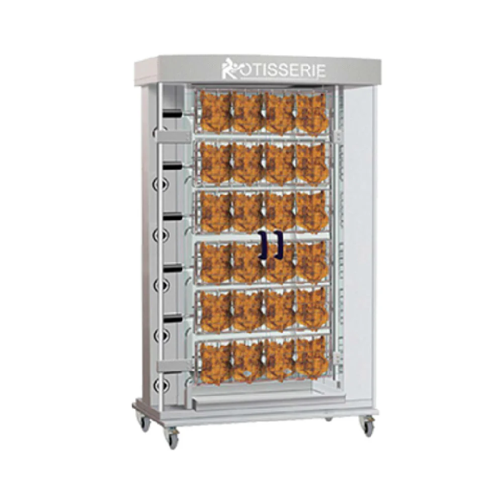 Rotisol FFS1175-6G-SS_NAT 46 Inch Gas FauxFlame Rotisserie Oven Floor Model 61500 BTU Rotisol FFS1175-6G-SS_NAT 46 Inch Gas FauxFlame Rotisserie Oven Floor Model 61500 BTU