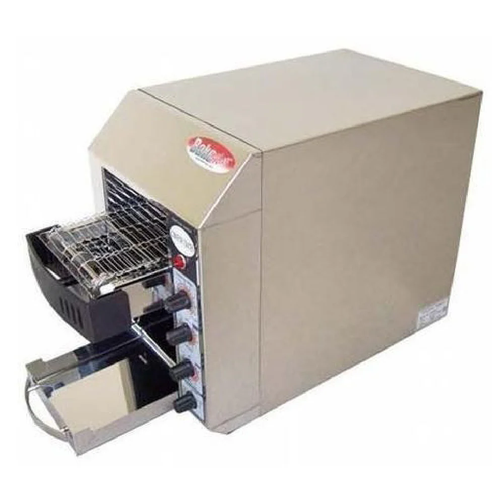 BakeMax BMCT150 13 Inch Conveyor Toaster Electric 180 Pieces with Crumb Tray BakeMax BMCT150 13 Inch Conveyor Toaster Electric 180 Pieces with Crumb Tray