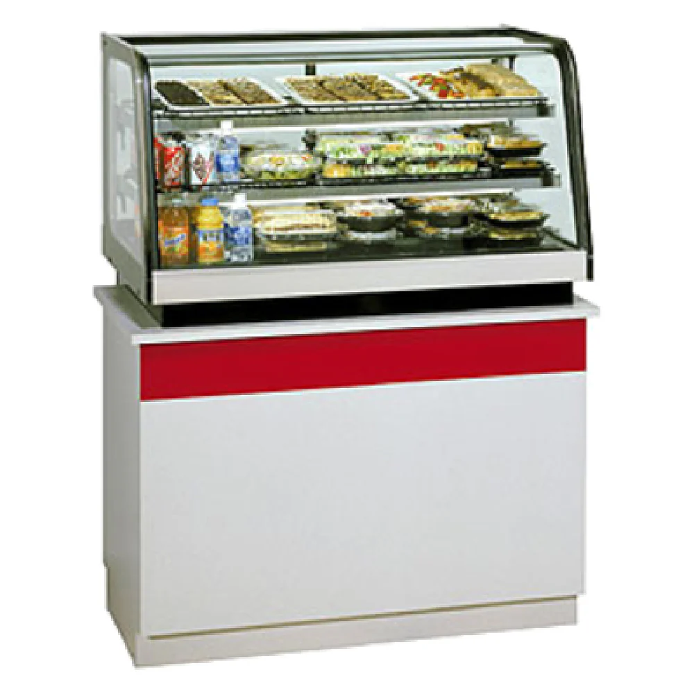 Federal Industries CRR3628 36 Inch Counter Top Refrigerated Merchandiser Black Metal and Stainless Steel Federal Industries CRR3628 36 Inch Counter Top Refrigerated Merchandiser Black Metal and Stainless Steel