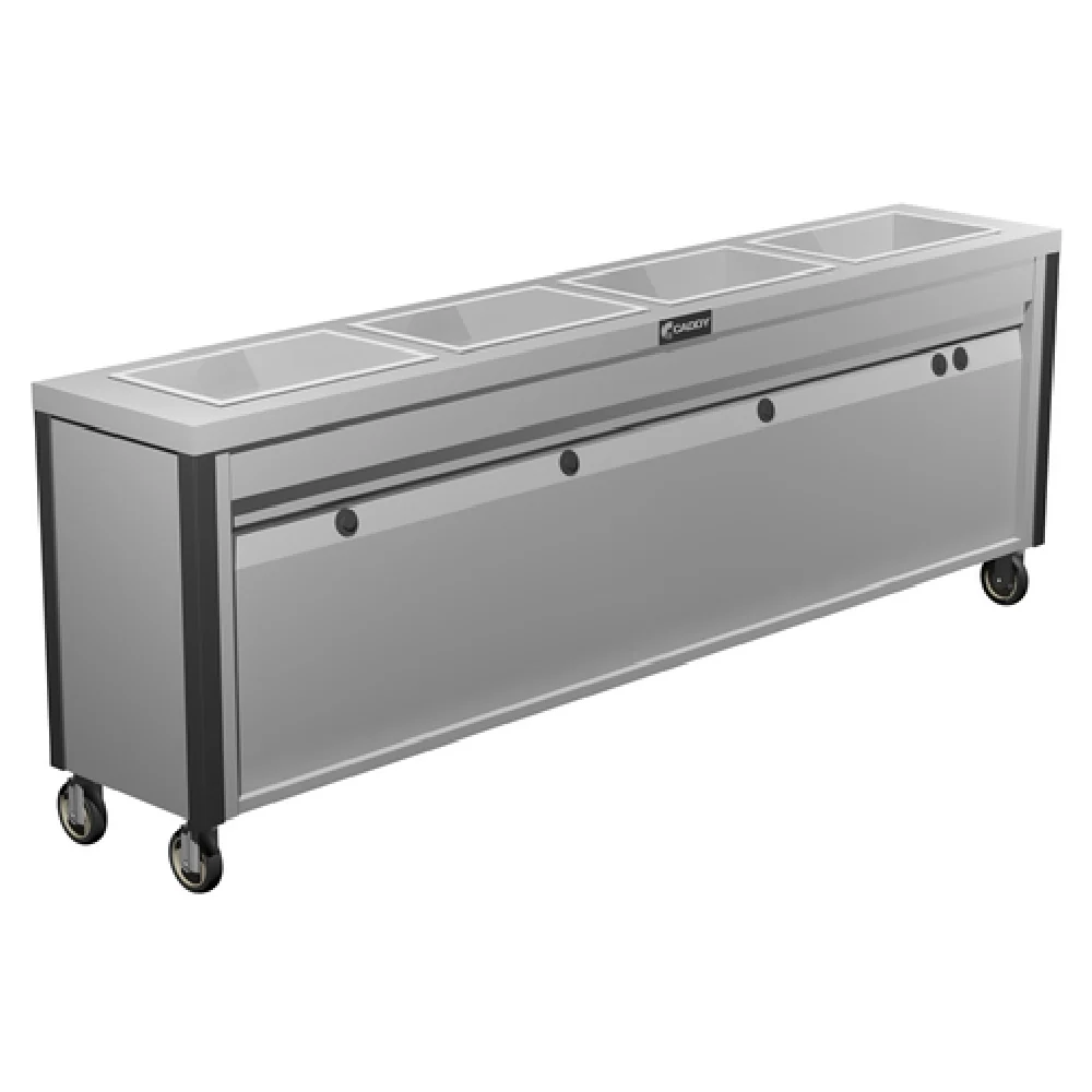 Caddy TF-634 99 Inch Hot Food Caddy Electric Stainless Steel with 4 Wells