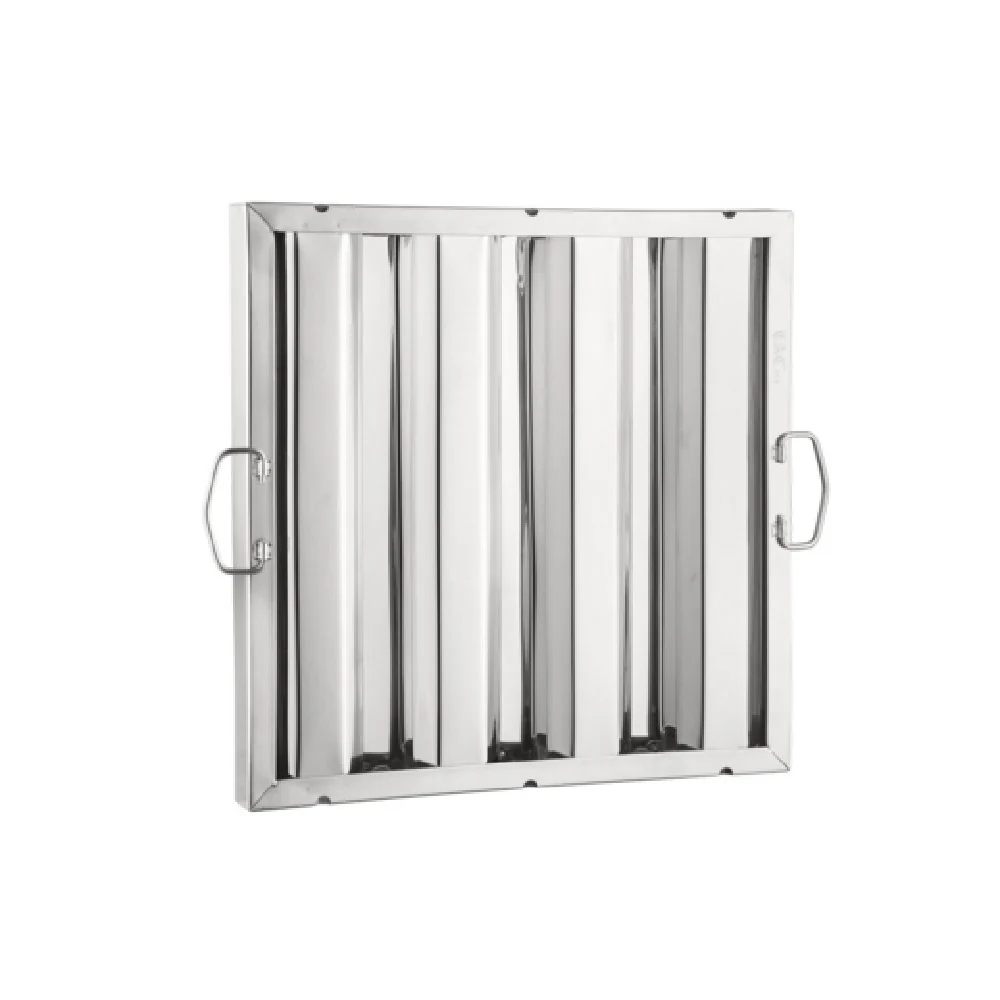 CAC China SRHF-1616 16 Inch Exhaust Hood Filter Stainless Steel - 6 Packs CAC China SRHF-1616 16 Inch Exhaust Hood Filter Stainless Steel - 6 Packs